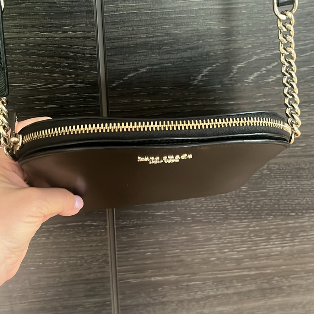 Kate Spade, New York Black Saffiano leather Small Dome Crossbody Bag - Picture 4 of 11
